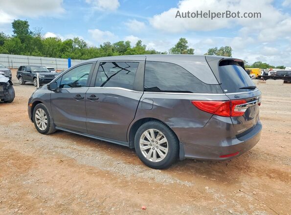 5FNRL6H21JB098711 2018 HONDA ODYSSEY Gray უკანა მარცხენა