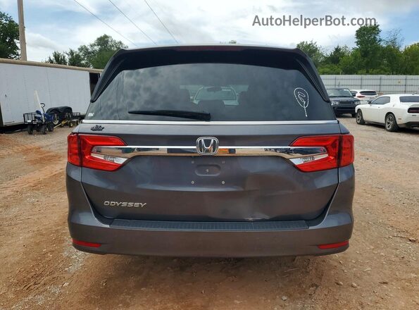 5FNRL6H21JB098711 2018 HONDA ODYSSEY Gray უკანა ხედი