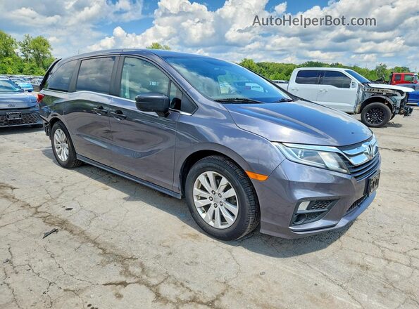 5FNRL6H21KB031527 2019 HONDA ODYSSEY Угольный Передняя правая четверть