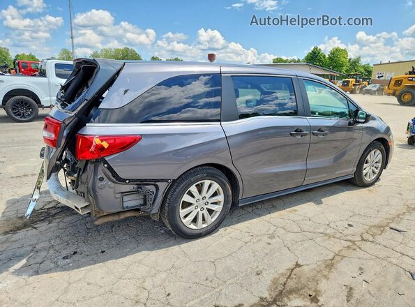 5FNRL6H21KB031527 2019 HONDA ODYSSEY Угольный Задняя правая четверть