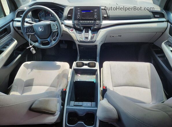 5FNRL6H21KB031527 2019 HONDA ODYSSEY Угольный Вид панели приборов