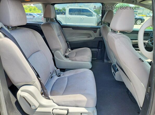 5FNRL6H21KB031527 2019 HONDA ODYSSEY Угольный Вид задней части салона