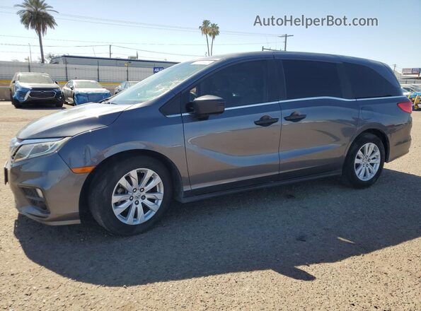 5FNRL6H21KB137847 2019 HONDA ODYSSEY Gray 
