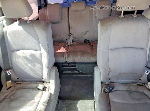 5FNRL6H21KB137847 2019 HONDA ODYSSEY Gray Vista de los asientos traseros