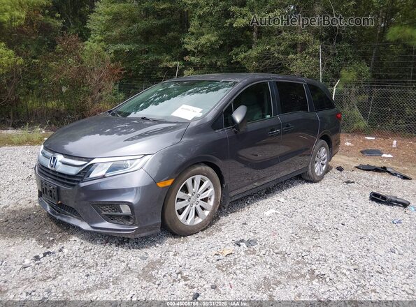 5FNRL6H22KB010976 2019 HONDA ODYSSEY Серый Передняя левая четверть