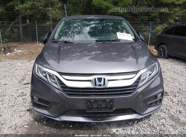 5FNRL6H22KB010976 2019 HONDA ODYSSEY Серый Вид задней части салона