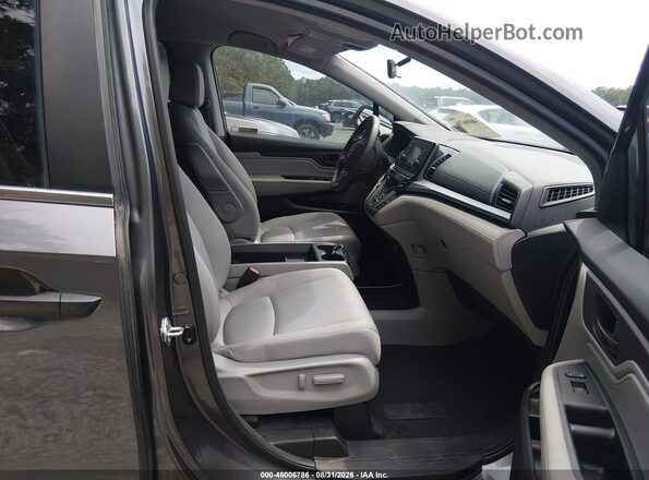 5FNRL6H22KB010976 2019 HONDA ODYSSEY Серый Вид салона спереди