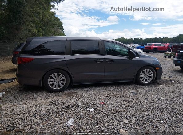 5FNRL6H22KB010976 2019 HONDA ODYSSEY Серый Панорамный вид салона 360°