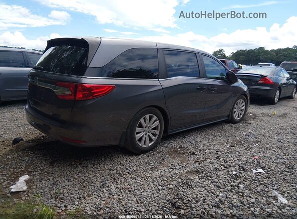 5FNRL6H22KB010976 2019 HONDA ODYSSEY Серый Задняя правая четверть