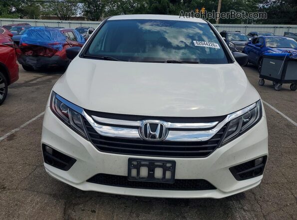 5FNRL6H22KB082521 2019 HONDA ODYSSEY White წინა ხედი