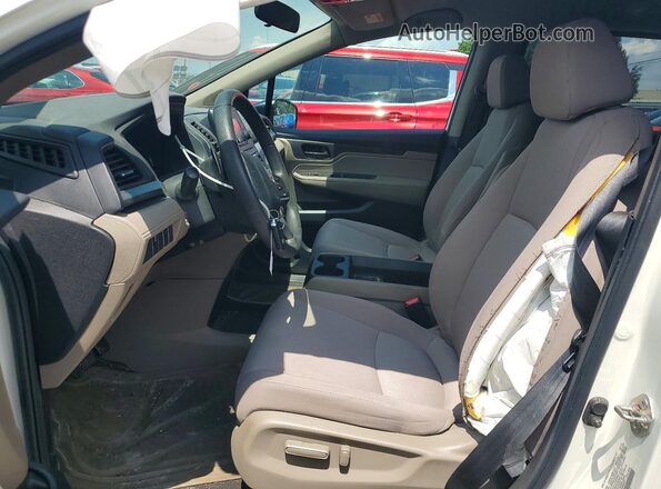 5FNRL6H22KB082521 2019 HONDA ODYSSEY White წინა სალონის ხედი