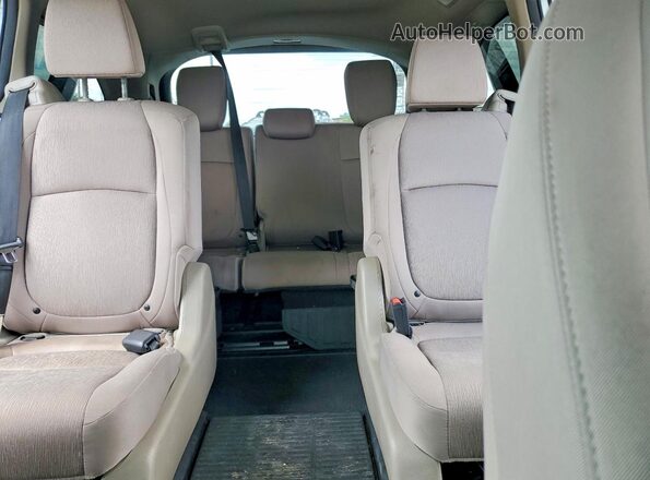 5FNRL6H24LB046508 2020 HONDA ODYSSEY White Vista de los asientos traseros