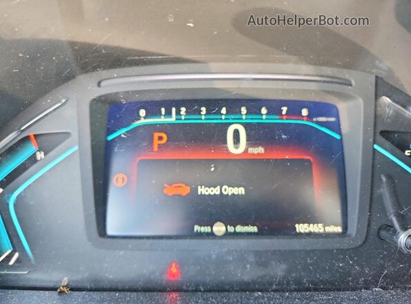 5FNRL6H24LB046508 2020 HONDA ODYSSEY White Vista del cuadro de instrumentos