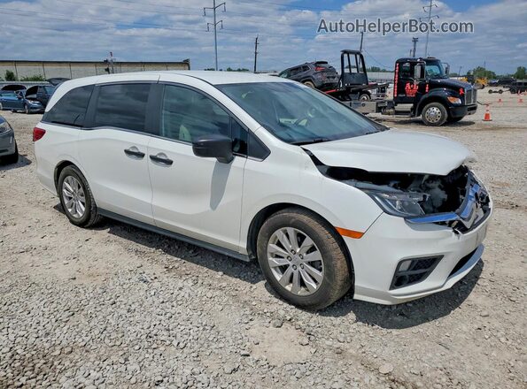 5FNRL6H24LB046508 2020 HONDA ODYSSEY White Delantero derecho