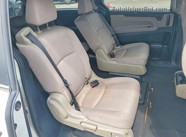 5FNRL6H24LB046508 2020 HONDA ODYSSEY White Vista interior trasera