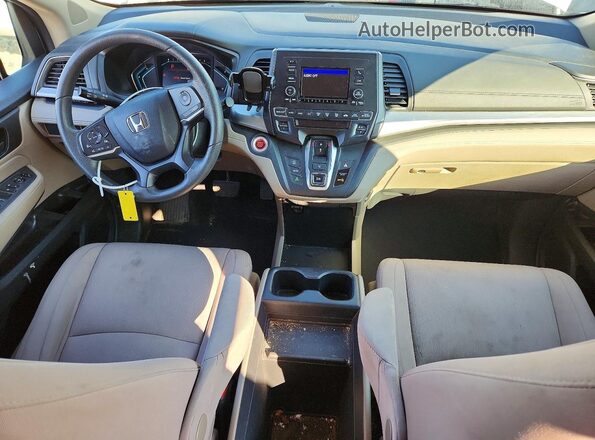 5FNRL6H24LB046508 2020 HONDA ODYSSEY White Vista del salpicadero