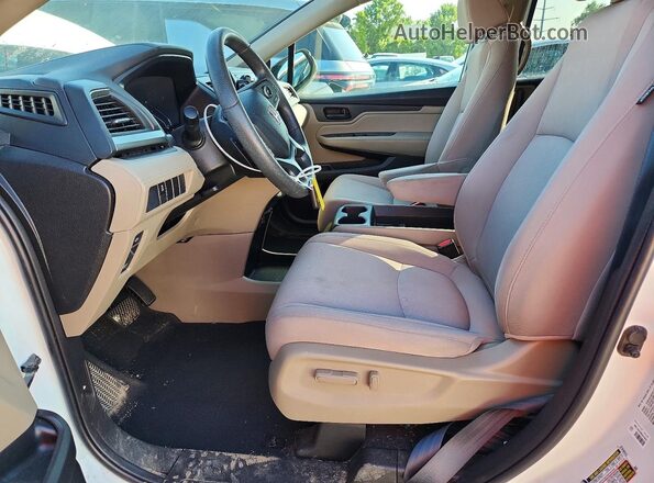5FNRL6H24LB046508 2020 HONDA ODYSSEY White Vista interior delantera