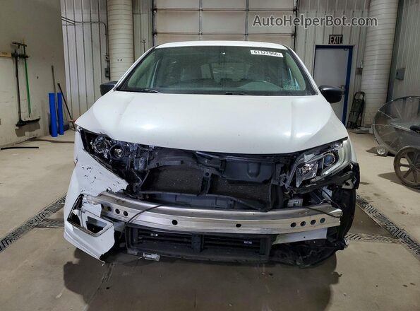 5FNRL6H25LB056089 2020 HONDA ODYSSEY Белый Вид спереди