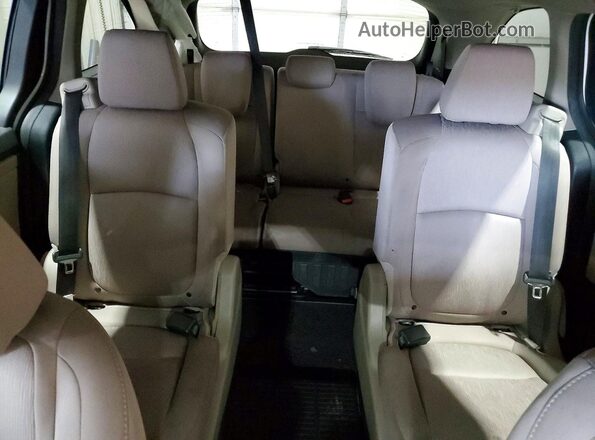 5FNRL6H25LB056089 2020 HONDA ODYSSEY Белый Вид задних сидений