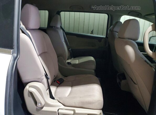 5FNRL6H25LB056089 2020 HONDA ODYSSEY Белый Вид задней части салона