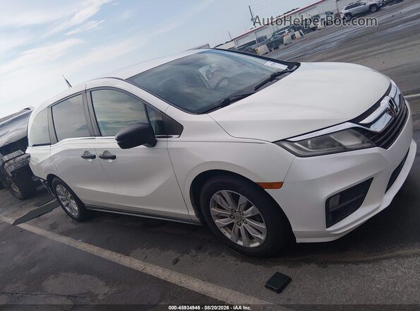 5FNRL6H26KB041812 2019 HONDA ODYSSEY White Սալոնի 360 աստիճան տեսք