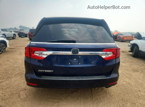 5FNRL6H27KB130160 2019 HONDA ODYSSEY Blue Widok z tyłu