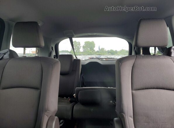 5FNRL6H27KB131759 2019 HONDA ODYSSEY Silver უკანა სავარძლების ხედი