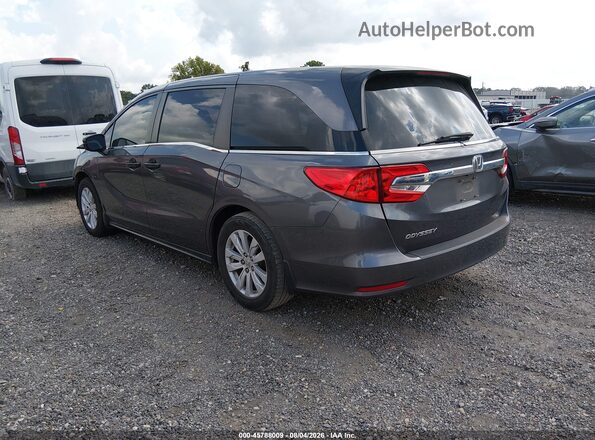 5FNRL6H29KB071564 2019 HONDA ODYSSEY Gray Задня ліва чверть