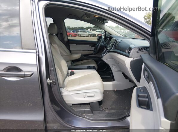 5FNRL6H29KB071564 2019 HONDA ODYSSEY Gray Вид салону спереду