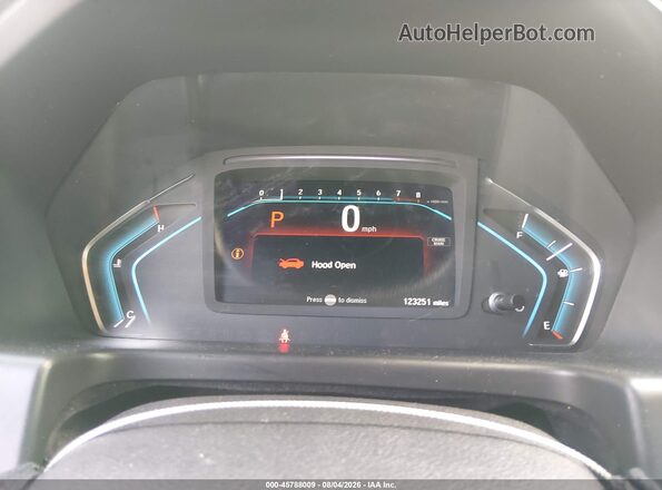 5FNRL6H29KB071564 2019 HONDA ODYSSEY Gray Вид задніх сидінь