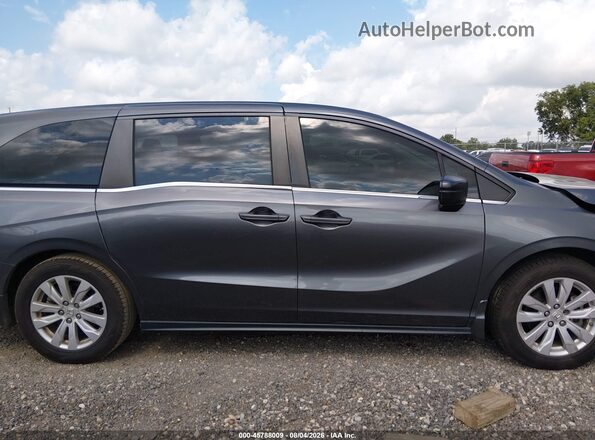 5FNRL6H29KB071564 2019 HONDA ODYSSEY Gray Вид задньої частини салону