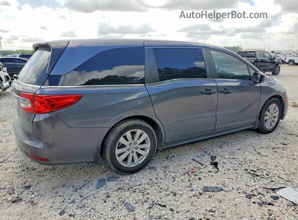 5FNRL6H29KB116745 2019 HONDA ODYSSEY Gray Trasero derecho