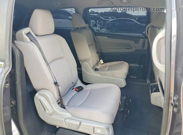 5FNRL6H29KB116745 2019 HONDA ODYSSEY Gray Vista interior trasera