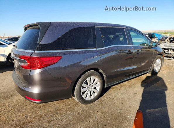 5FNRL6H29KB134825 2019 HONDA ODYSSEY Gray Trasero derecho
