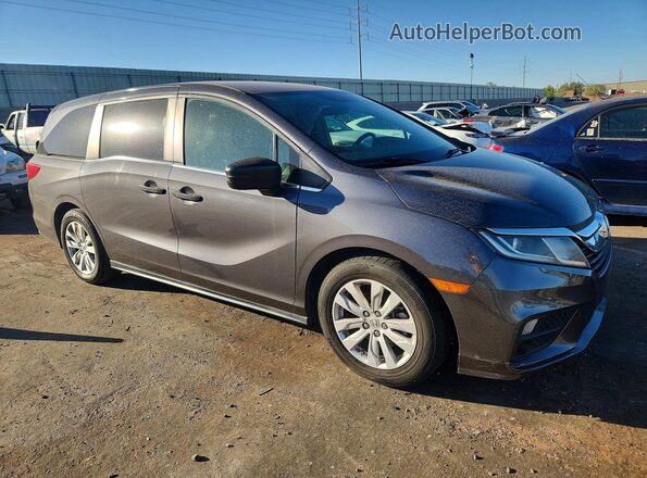 5FNRL6H29KB134825 2019 HONDA ODYSSEY Gray Delantero derecho