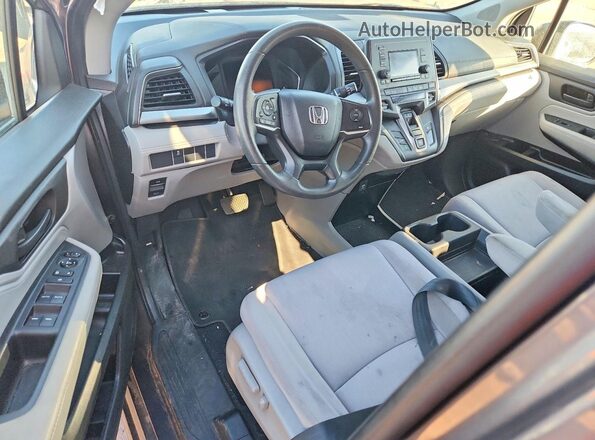 5FNRL6H29KB134825 2019 HONDA ODYSSEY Gray Vista del salpicadero