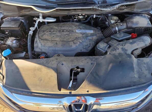 5FNRL6H29KB134825 2019 HONDA ODYSSEY Gray Vista del compartimento del motor
