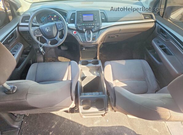 5FNRL6H29MB043072 2021 HONDA ODYSSEY Silver Widok deski rozdzielczej