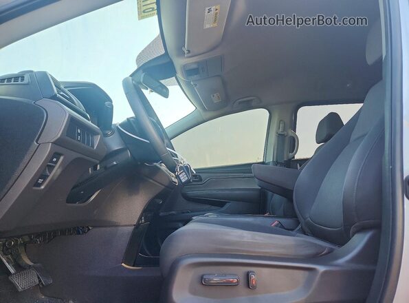 5FNRL6H29MB043072 2021 HONDA ODYSSEY Silver Widok wnętrza z przodu