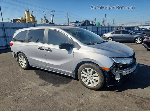 5FNRL6H29MB043072 2021 HONDA ODYSSEY Silver Przód prawy