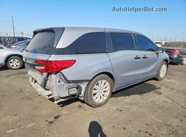 5FNRL6H29MB043072 2021 HONDA ODYSSEY Silver Tył prawy