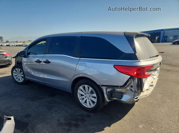 5FNRL6H29MB043072 2021 HONDA ODYSSEY Silver Tył lewy