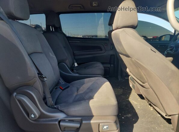 5FNRL6H29MB043072 2021 HONDA ODYSSEY Silver Widok wnętrza z tyłu