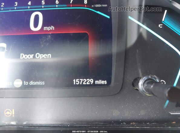 5FNRL6H2XKB083173 2019 HONDA ODYSSEY Blue Widok tylnych siedzeń
