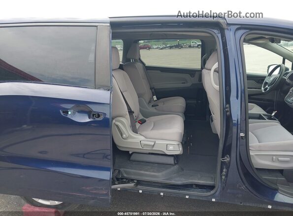 5FNRL6H2XKB083173 2019 HONDA ODYSSEY Blue Widok naklejki z numerem VIN