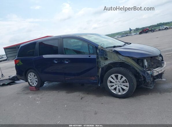 5FNRL6H2XKB083173 2019 HONDA ODYSSEY Blue Widok wnętrza 360 stopni
