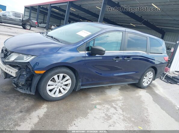 5FNRL6H2XKB083173 2019 HONDA ODYSSEY Blue 
