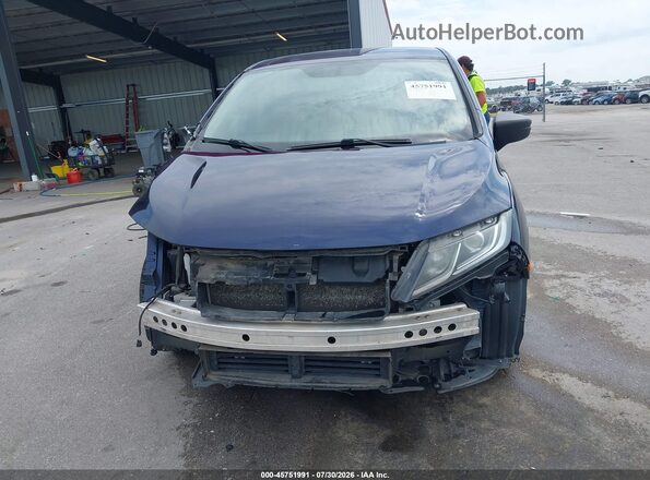 5FNRL6H2XKB083173 2019 HONDA ODYSSEY Blue Widok wnętrza z tyłu