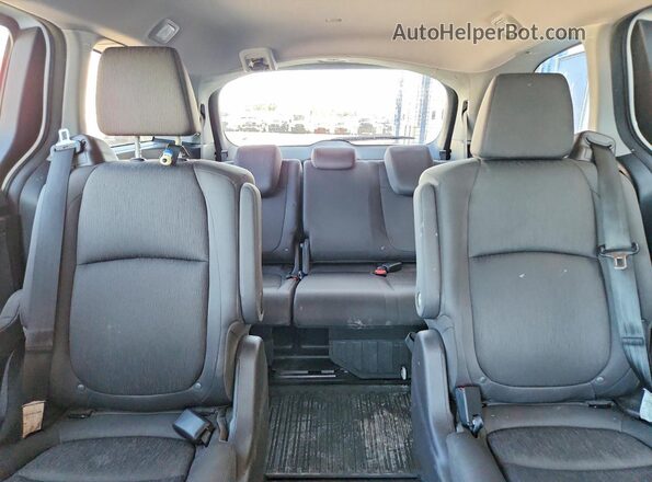 5FNRL6H46LB503952 2020 HONDA ODYSSEY White Rear seats view