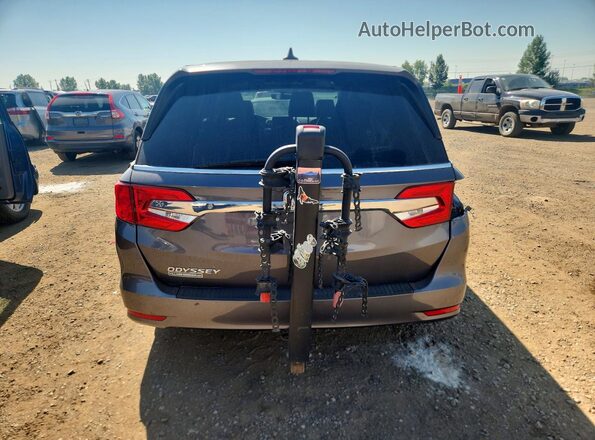 5FNRL6H49LB503279 2020 HONDA ODYSSEY Gray Widok z tyłu